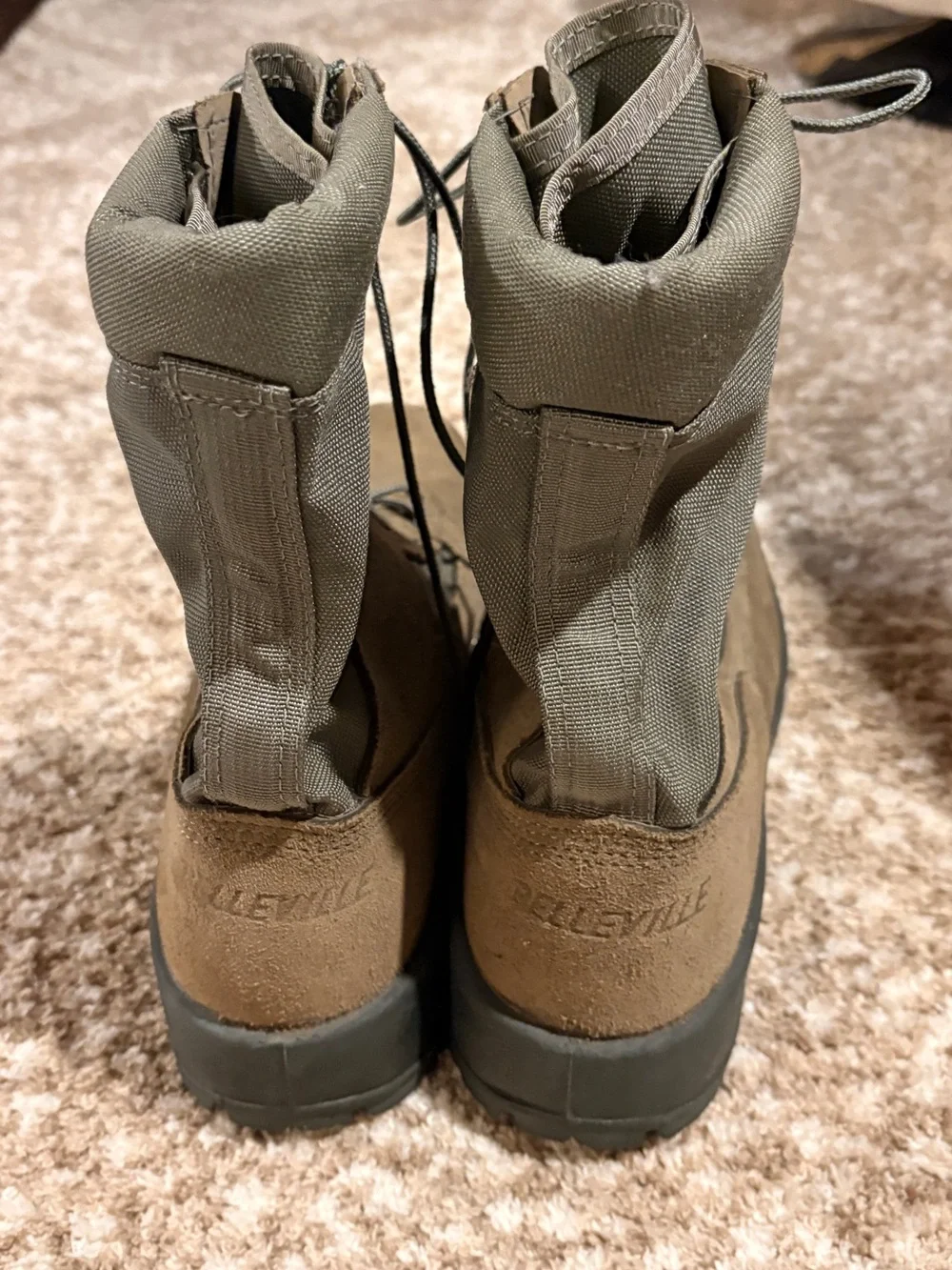Men's Tactical Lace-Up Boots - Brown